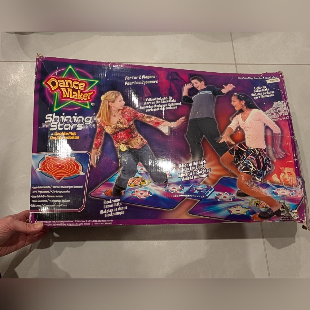 Dance Maker Shining Stars Double Mat Dance Game